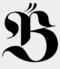 b logo